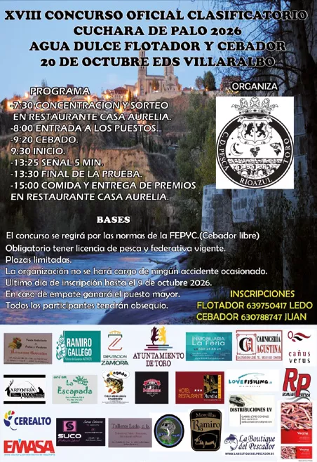 XVIII Concurso Oficial Clasificatorio Cuchara de Palo 2026