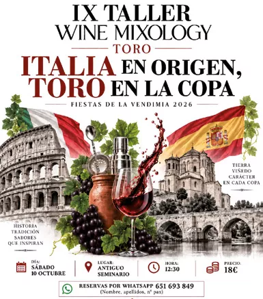 IX Taller Wine Mixology